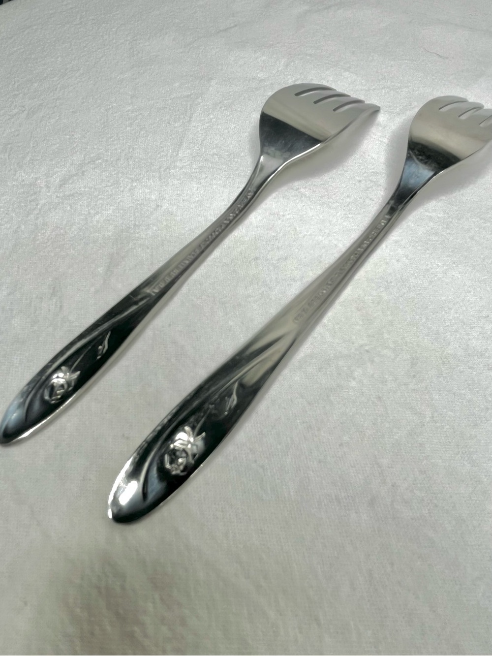 VINTAGE Dead Stock Americana Beauty Rose Flatware Set - New in Box - Picture 11 of 14